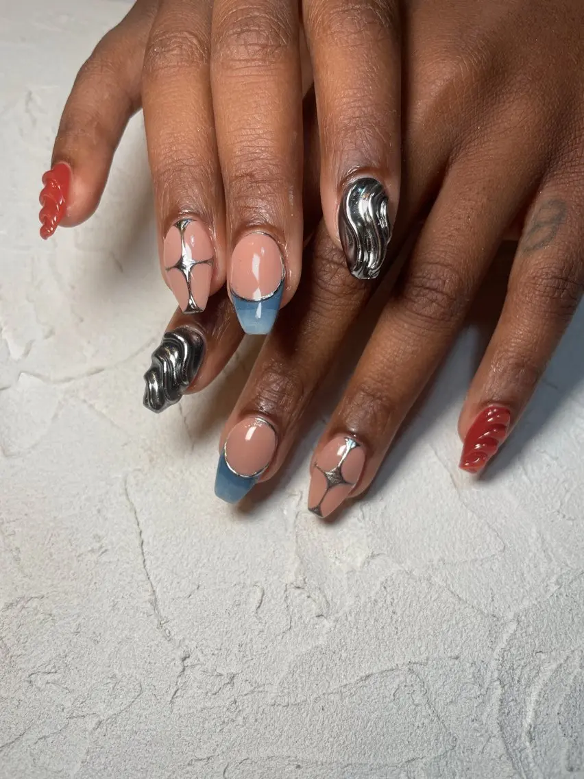 ネイル ハンドネイル Nail salon Euphoriaのネイルデザイン