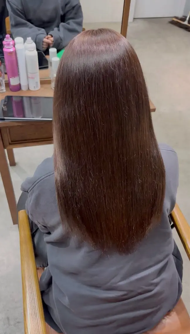 セミロング カット ヘアカラー トリートメント SONO 【一宮】のヘアスタイル