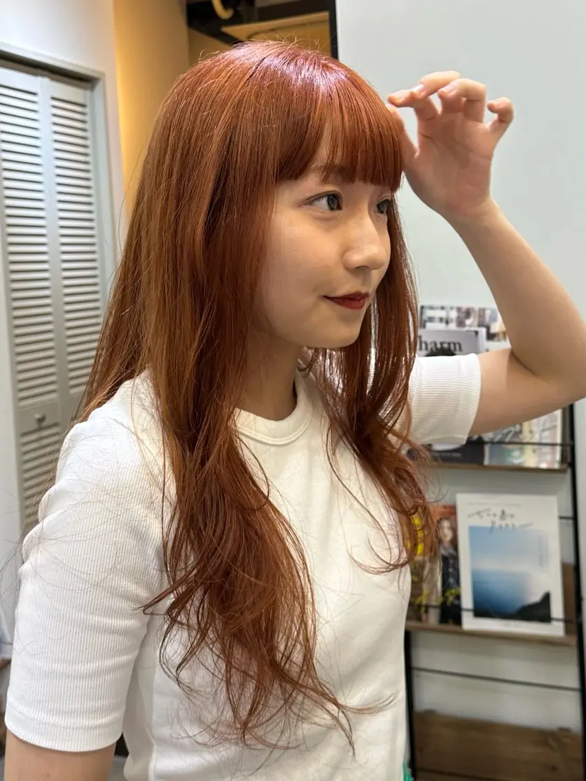 ロング カラー ヘアカラー Daisy🎀【福岡 美容室】chiakiのヘアスタイル