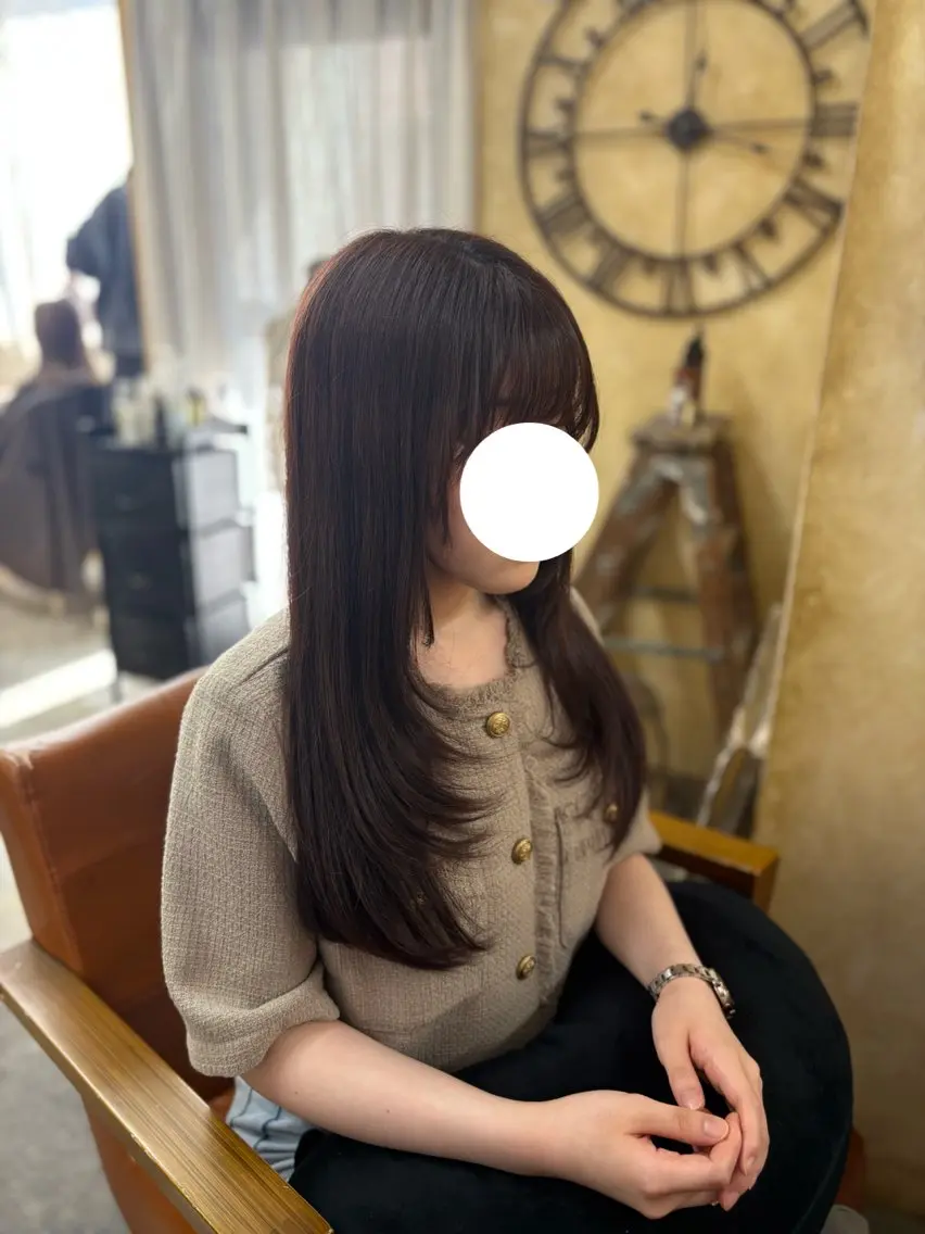 ロング ヘアカラー Retsu /UniQのヘアスタイル