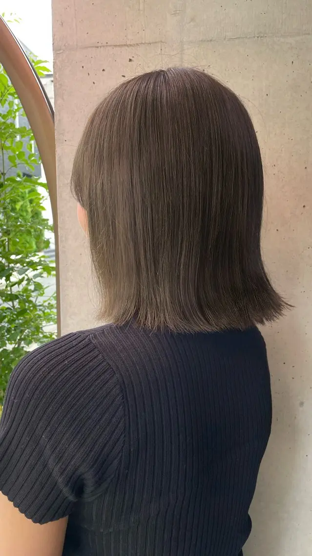 カラー ヘアカラー 齋藤 光莉のヘアスタイル