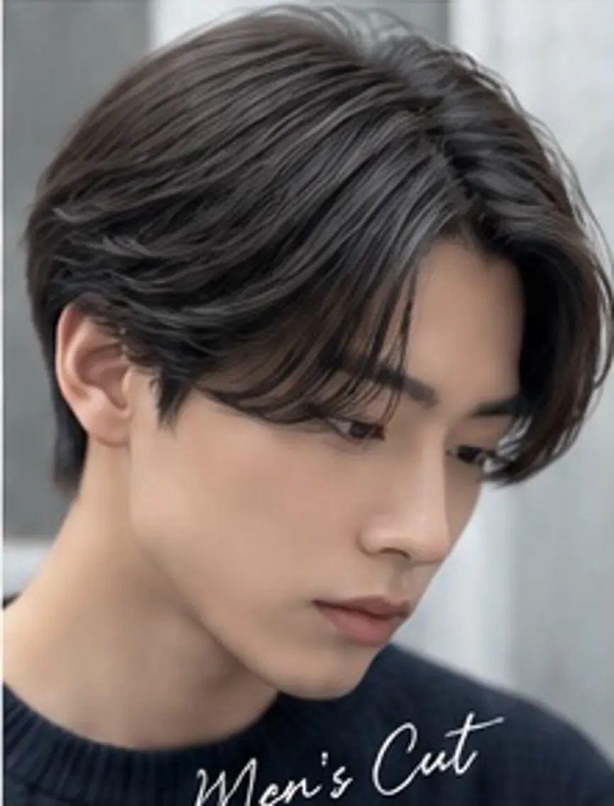 ショート パーマ 瀬尾 海也のヘアスタイル