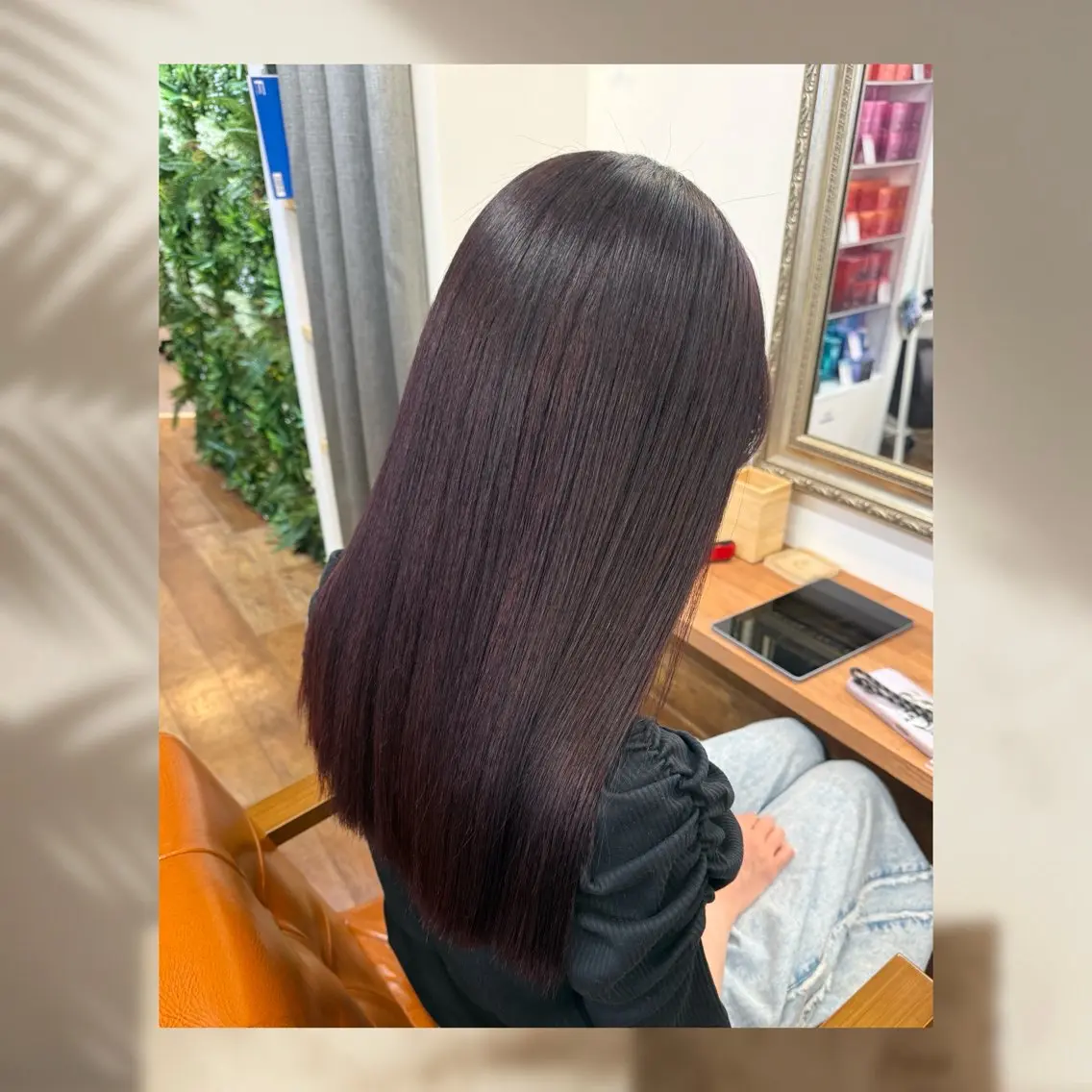 ロング カラー ヘアカラー 透明感カラー meiのヘアスタイル