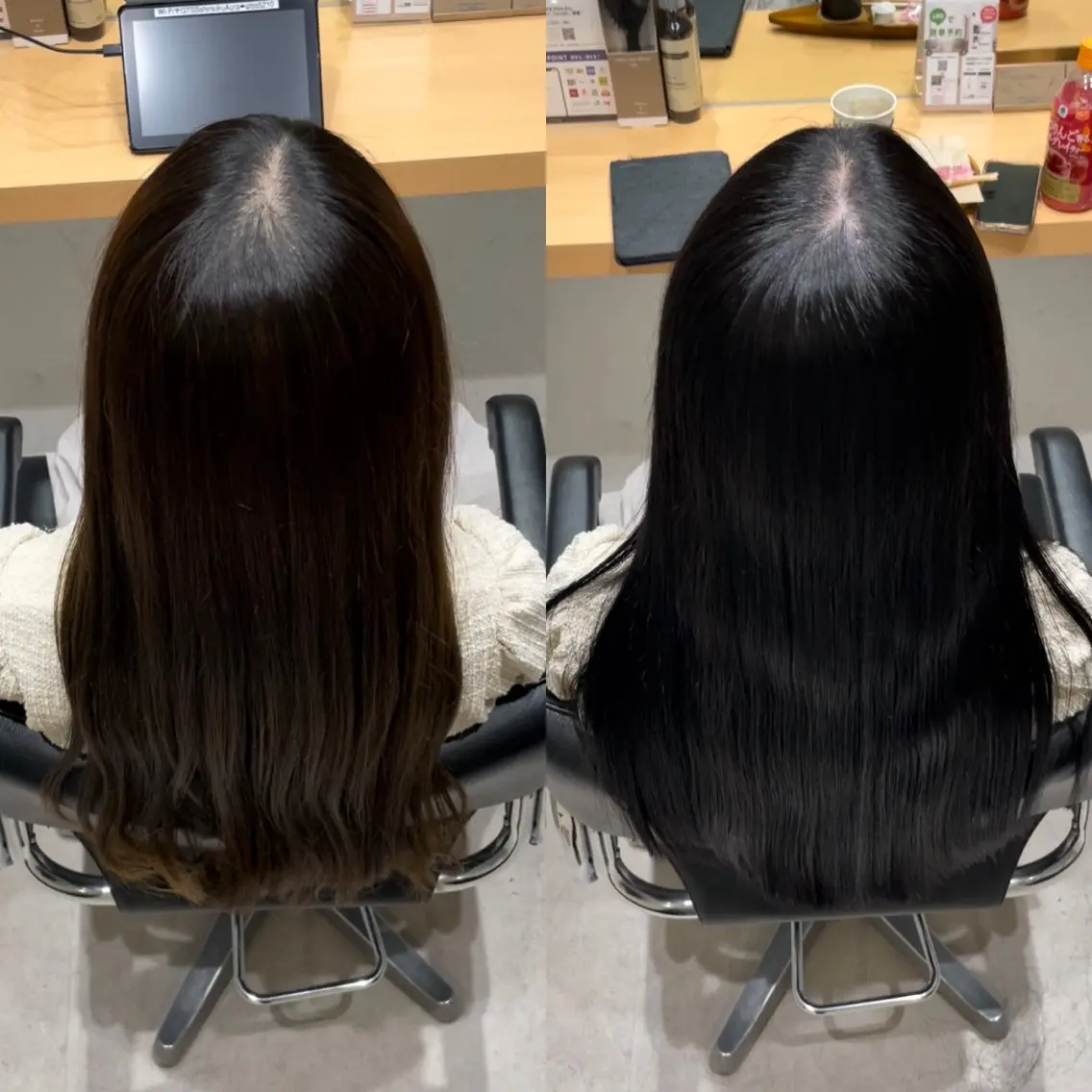 ショート カラー アディクシーカラー 透明感カラー エドルカラー グレージュ トリートメント 髪質改善ヘアケア 艶髪特化/上田のヘアスタイル