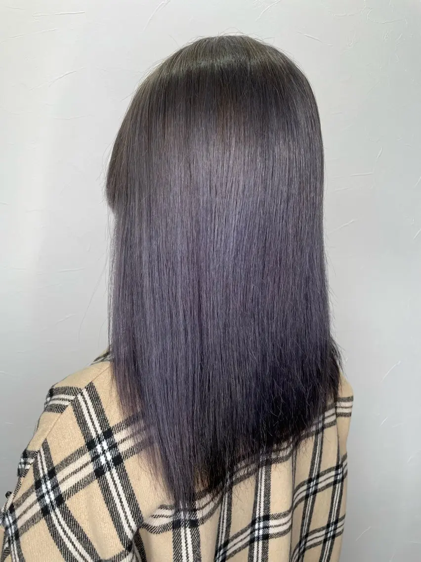 ミディアム ヘアカラー エクステ*美髪サロン KR2S河内長野店長のヘアスタイル