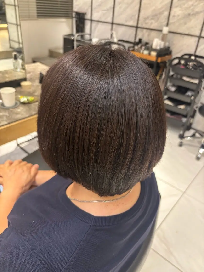 ショート カラー ヘアカラー NANAMI 【横浜駅】のヘアスタイル