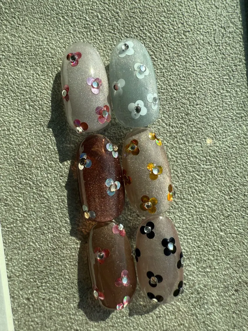 ネイル フラワーネイル 春ネイル Quesera. nail  yuuのネイルデザイン
