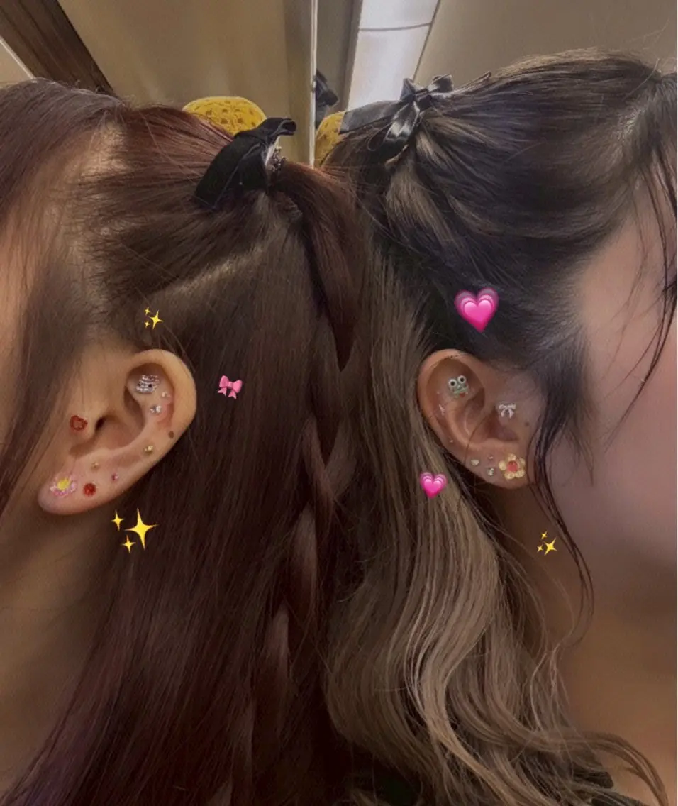 耳つぼジュエリー👂🏻💎✨【ダイエット】付け放題の写真