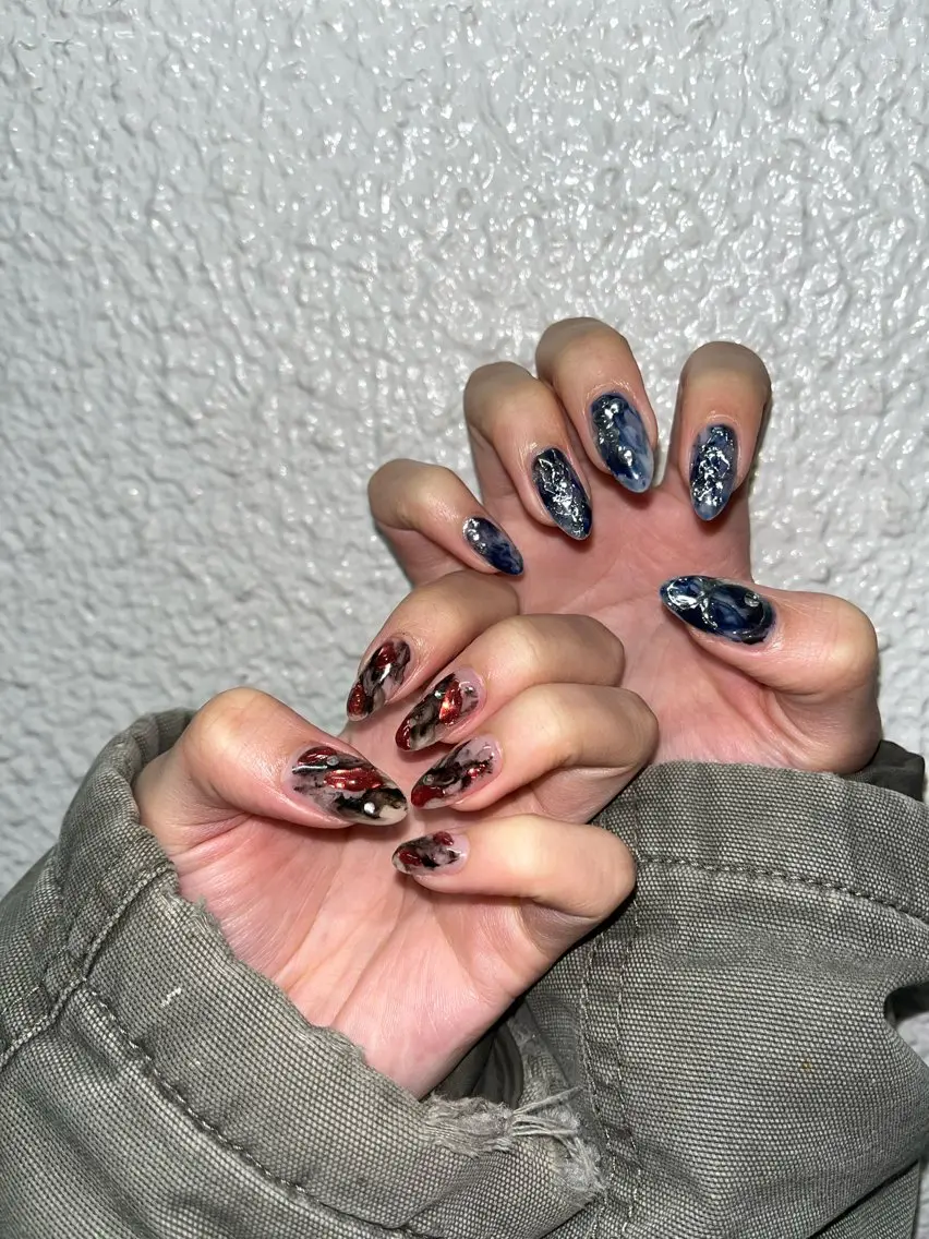 パーマ ハンドネイル フットネイル Nailsalon Fave/Rinaのネイルデザイン