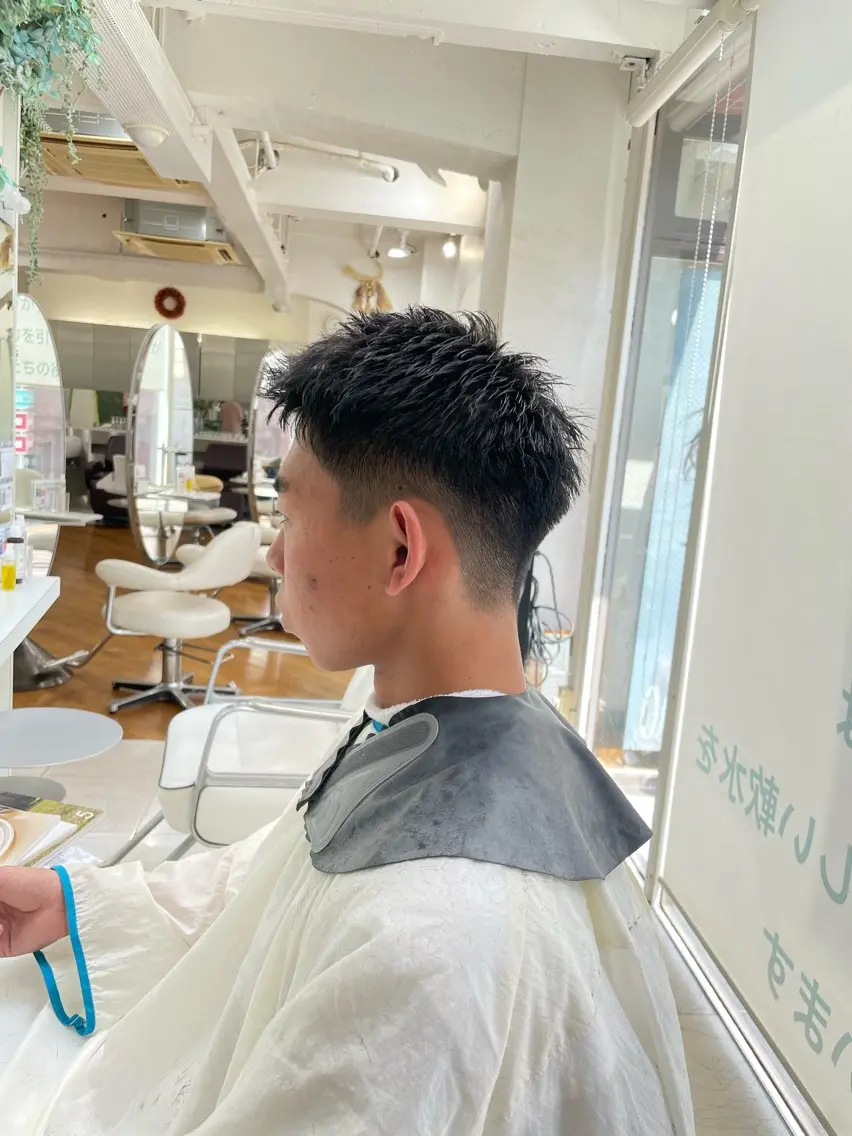 メンズ カット 青木 あおいのヘアスタイル