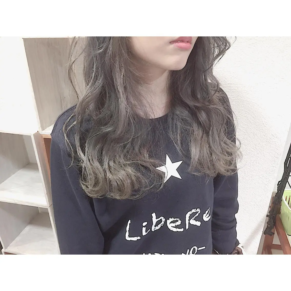 セミロング カラー ヘアカラー トリートメント 心斎橋 美髪職人/艶髪/近江のヘアスタイル