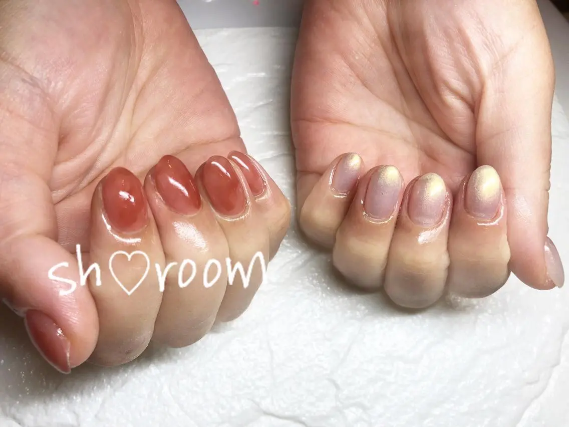 ネイル アートネイル フットネイル フレンチネイル キラキラネイル 韓国ネイル Nail salon Ruuのネイルデザイン