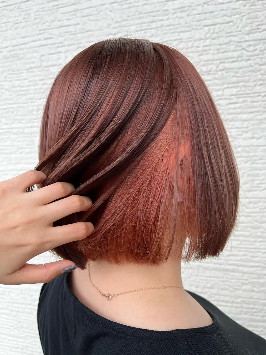 ショート 𝑴𝒐𝒓𝒊 /髪質改善/艶髪🖤のヘアスタイル