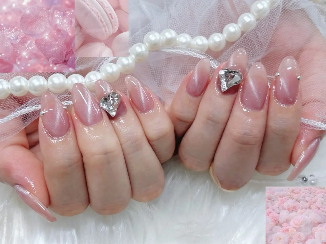 ネイル ハンドネイル ♡Zir nail ゆい 🧸♡のネイルデザイン