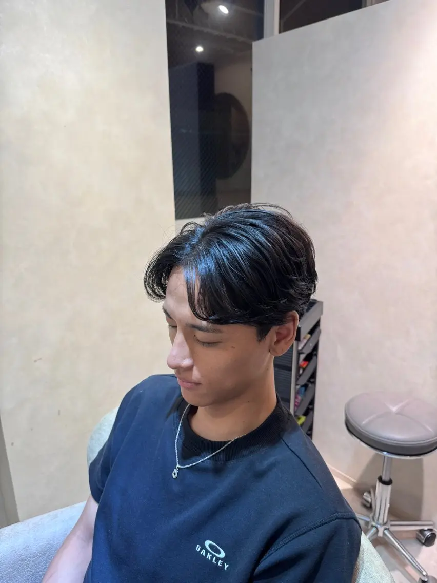 メンズ 縮毛矯正 大城戸 暖のヘアスタイル