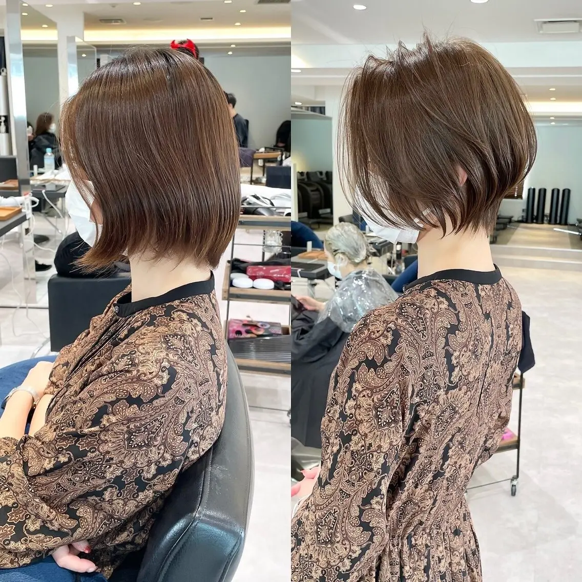 🫧平日ミニモ限定🫧ショートカット➕トリートメント➕ヘッドスパ💐の写真
