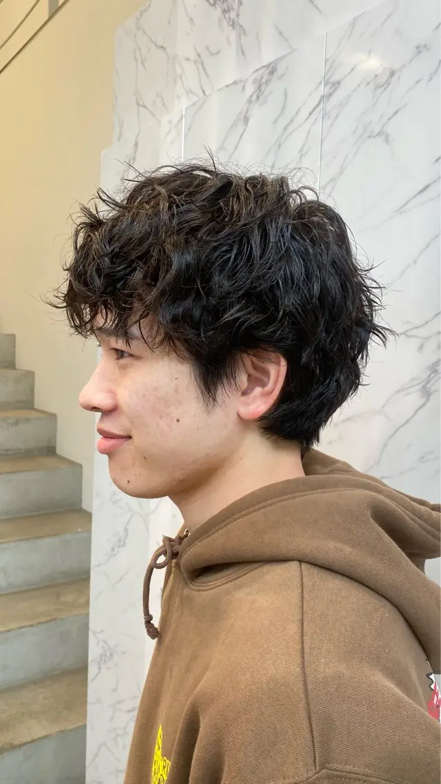 メンズ マツザキ マナトのヘアスタイル