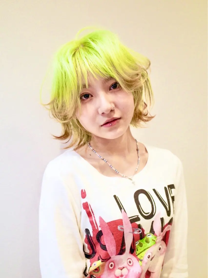 【🧚🏻‍♀️ケアブリーチ】カット➕ブリーチ➕カラー➕カクテルトリートメントorバイカルテ5stepトリートメントの写真
