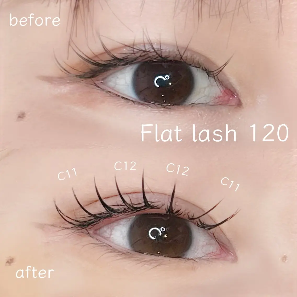 マツエク・マツパ ケラチンラッシュリフト マツエク elua eyelashのマツエク・マツパデザイン