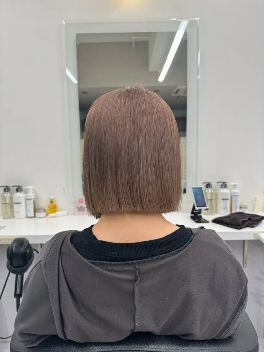 ショート カラー ヘアアレンジ Over hair_ misakiのヘアスタイル