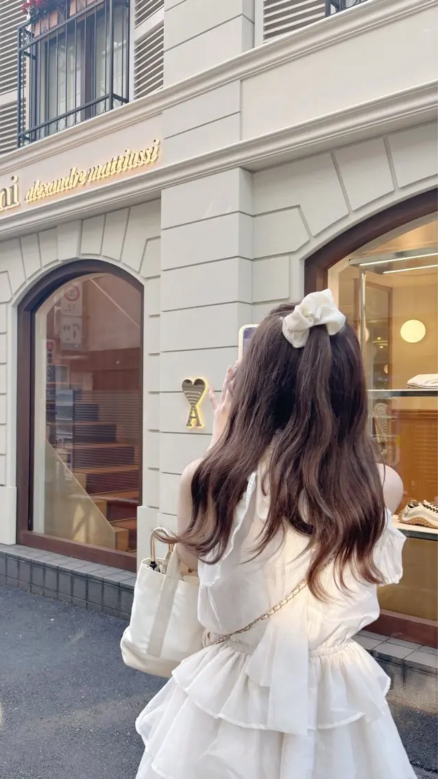 ロング カット ヘアカラー トリートメント 🩵 honoka🩵のヘアスタイル