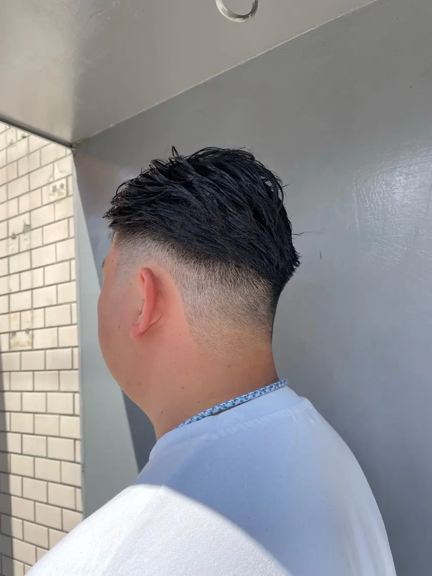ショート メンズ フェードカット 🔥メンズ専門 美容師🔥 柳澤陵心のヘアスタイル