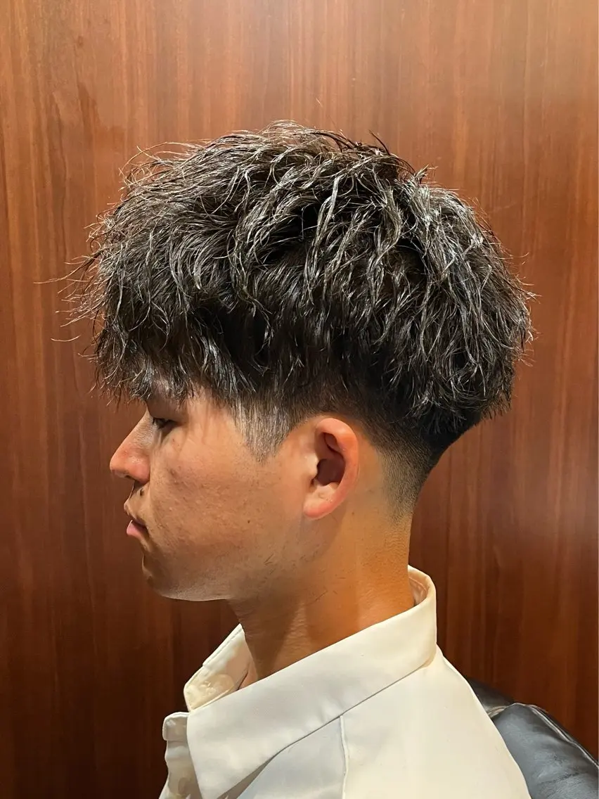 ミディアム パーマ 🌈予約の98%パ ーマ⭕️🌈福本のヘアスタイル