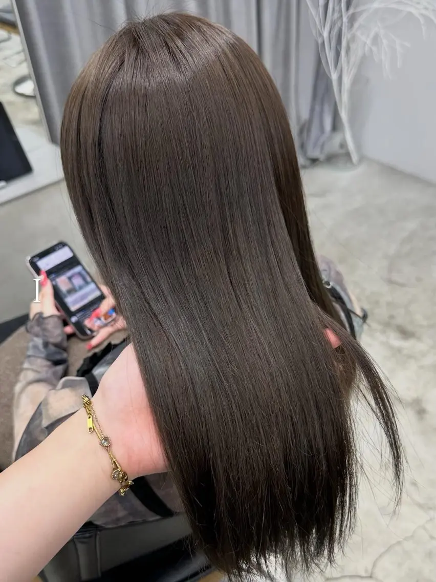カラー misaki🎀 ᩚ カラー/縮毛矯正のヘアスタイル