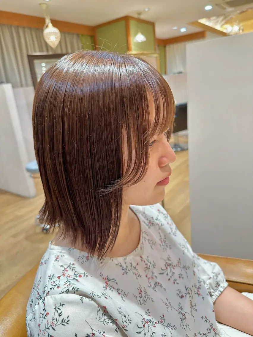 カラー ベージュカラー ブリーチ ブリーチなしカラー Lita／MIRI 🍓のヘアスタイル