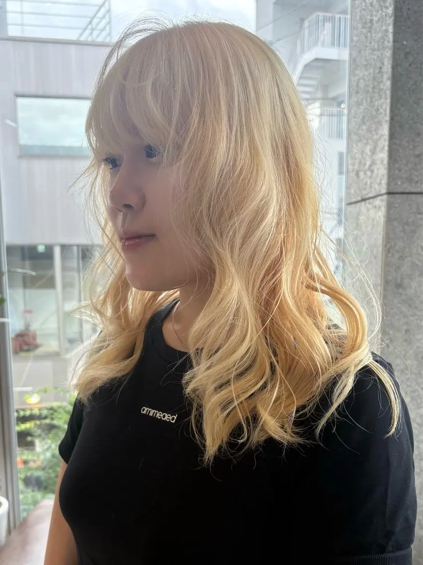 ロング カラー ヘアアレンジ ヘアカラー トリートメント 🫧こだわりカラー 🩰/渡邉日向🕊のヘアスタイル