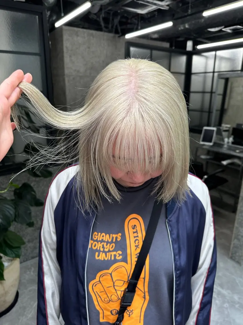ミディアム カラー ヘアカラー トリートメント 垢抜けヘア♡柔らかい カラー/mihoのヘアスタイル