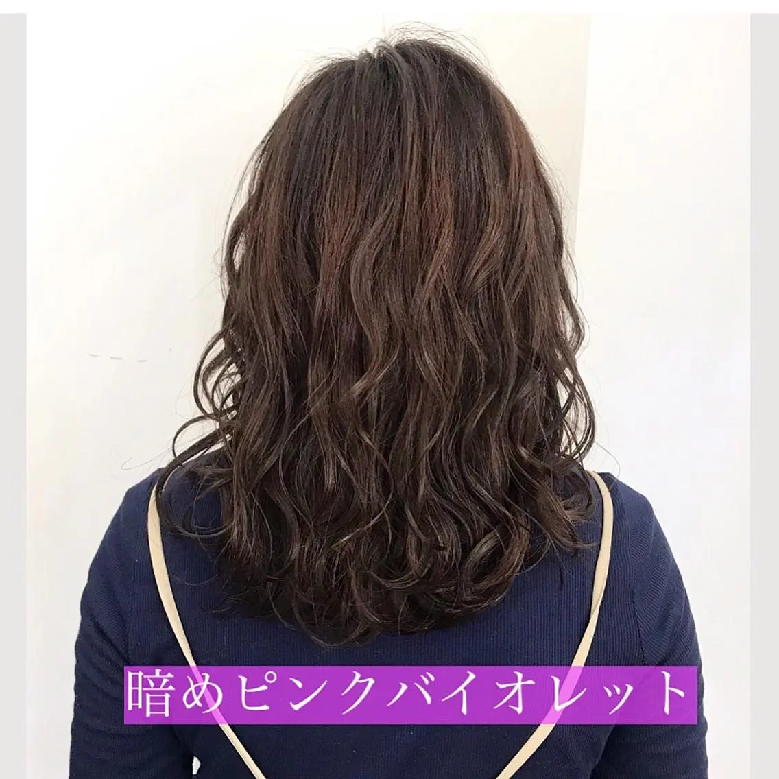 ミディアム カラー メンズ縮毛矯正 細谷碧海のヘアスタイル