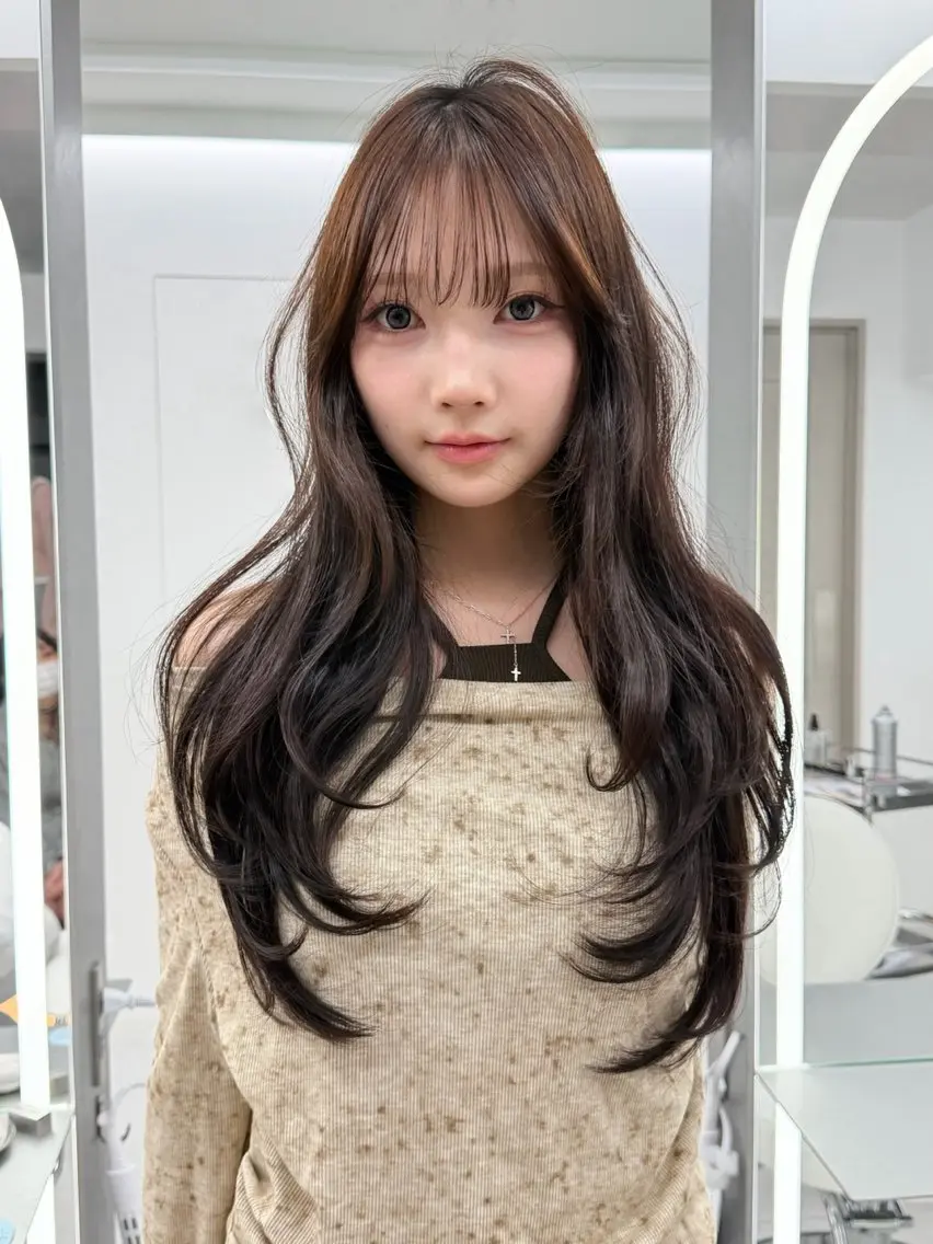 ロング ロングレイヤー レイヤーカット ロング デザイン似合わせ特化 ⭐️期間限定しゅうまのヘアスタイル