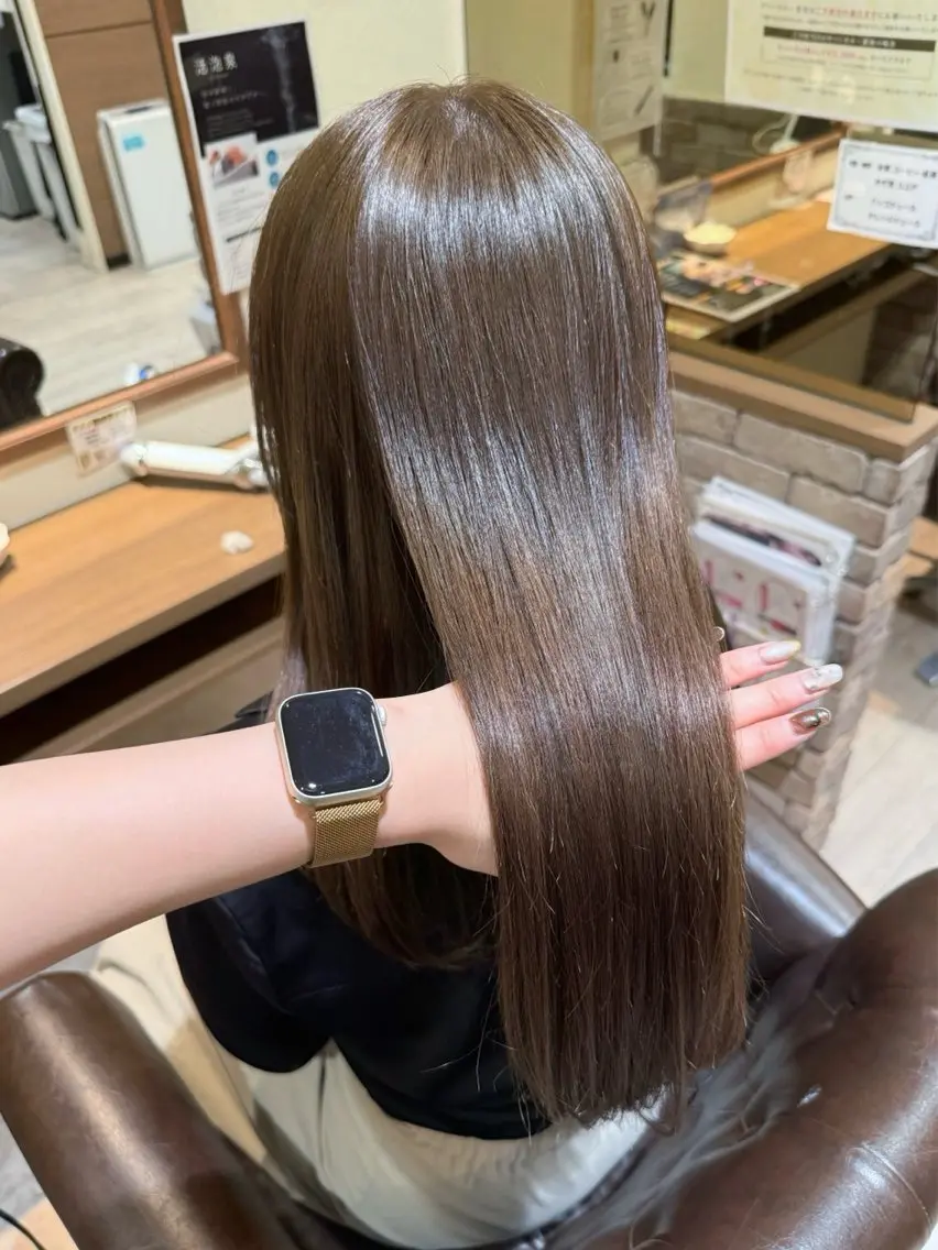 ロング カラー ヘアカラー 甲斐 千尋のヘアスタイル