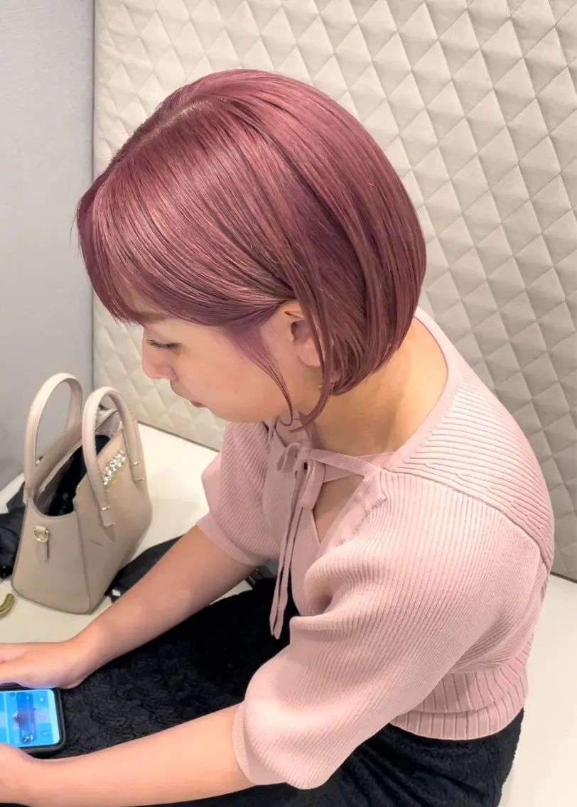 ブリーチ1回＋カラー＋リンケージトリートメント✨の写真
