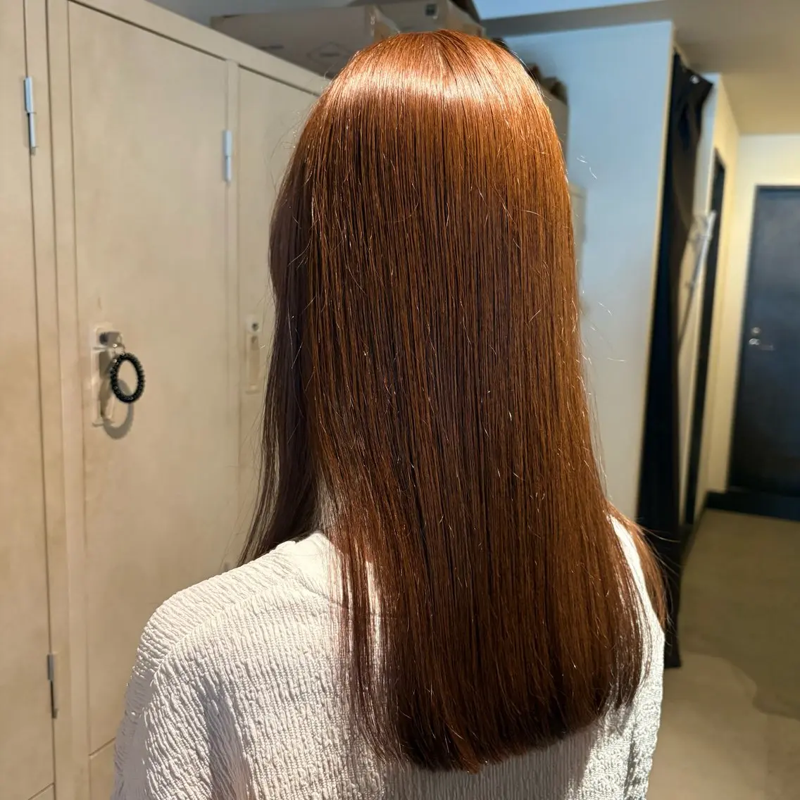 セミロング カラー ブラウンカラー ナチュラルブラウン カット ヘアカラー 🌸艶カラー/似合わ せカット/サクラ🌸のヘアスタイル