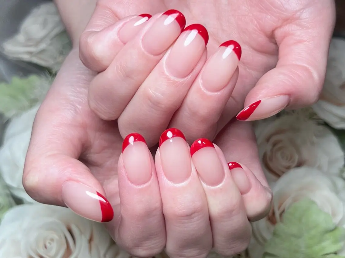 ネイル 成人式 ロングネイル マグネットネイル 持ち込み ワンカラーネイル ハンドネイル Painty nailのネイルデザイン