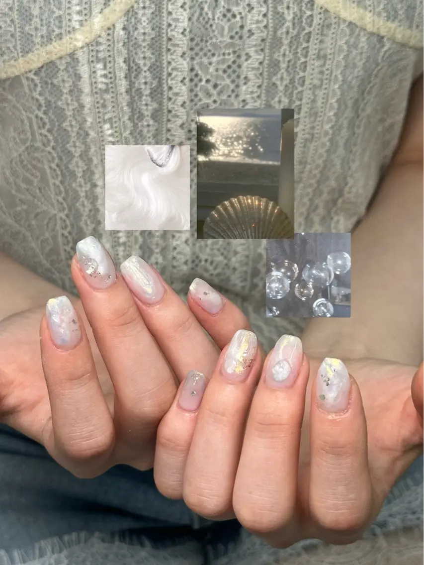 ネイル ハンドネイル 🐚 すなのネイルデザイン