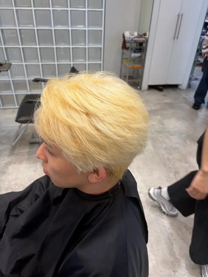 ショート カラー メンズ ヘアカラー fifth／ りょうのヘアスタイル