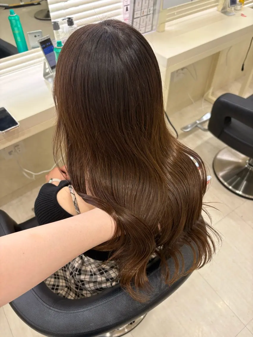 ロング トリートメント 💕мei 透明感カラー💕のヘアスタイル