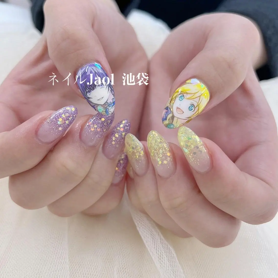 ミディアム ネイルJaol 池袋のネイルデザイン