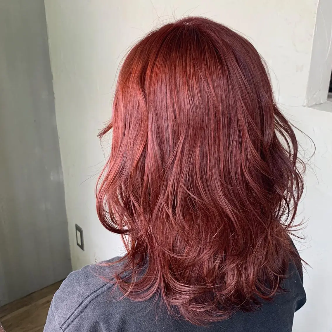 セミロング カラー ダブルカラー 髪質改善サロン 梅田/ヨナミネのヘアスタイル