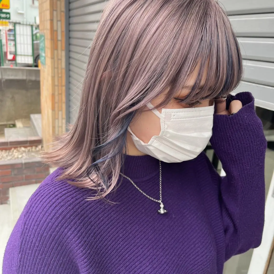 カラー ブリーチ 小林 京介のヘアスタイル