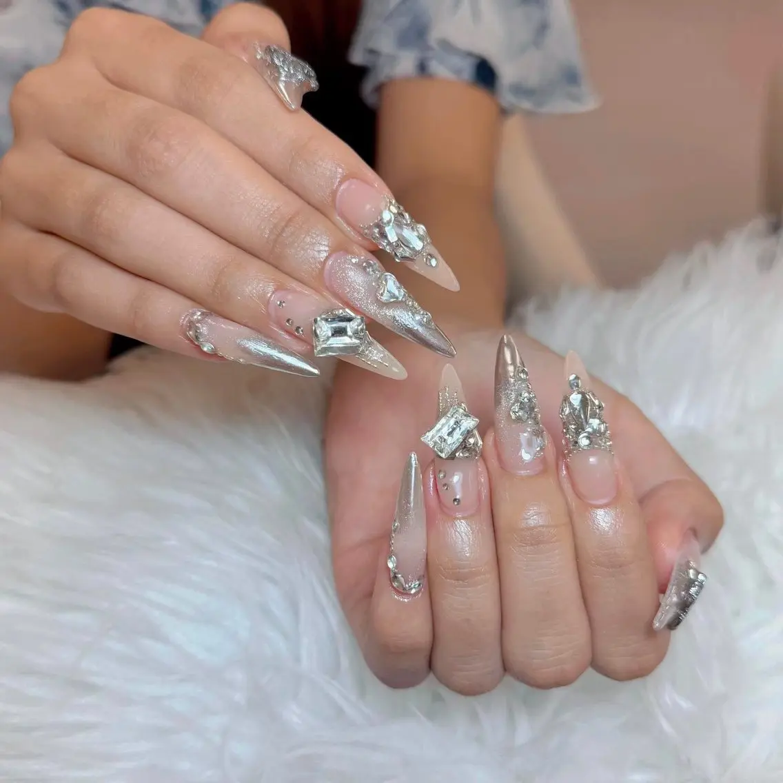 ネイル ハンドネイル ANH NAIL ゴテゴテ専門店💎のネイルデザイン