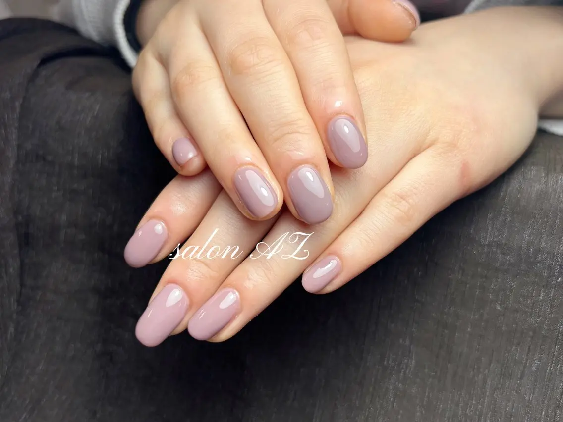 ネイル 長さ出し フットネイル フレンチネイル マグネットネイル ニュアンスネイル salon AZのネイルデザイン