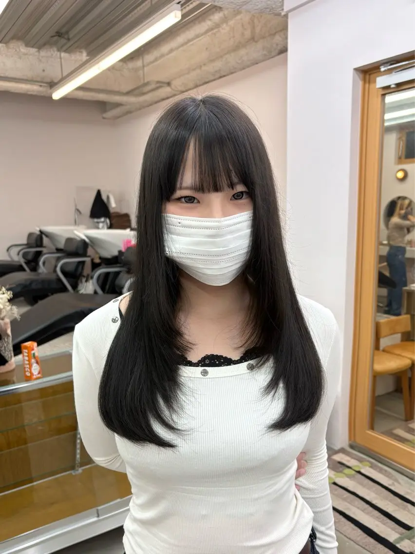 ロング カラー yelm府中 ユリのヘアスタイル