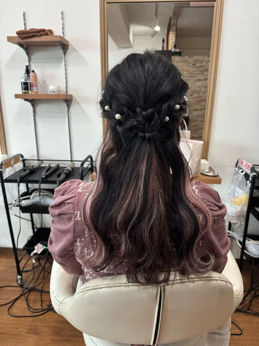 ヘアアレンジ cerisier Michelleのヘアスタイル