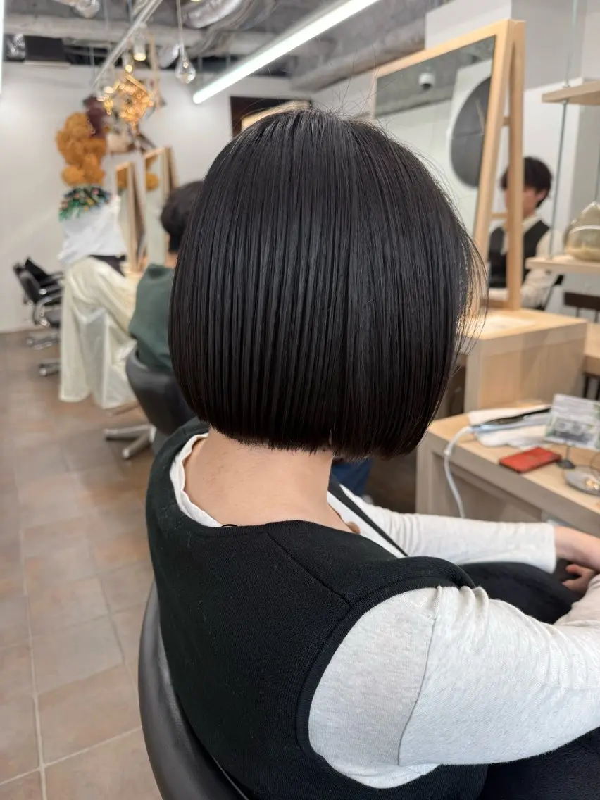 似合わせカット＋aujua 1stepの写真