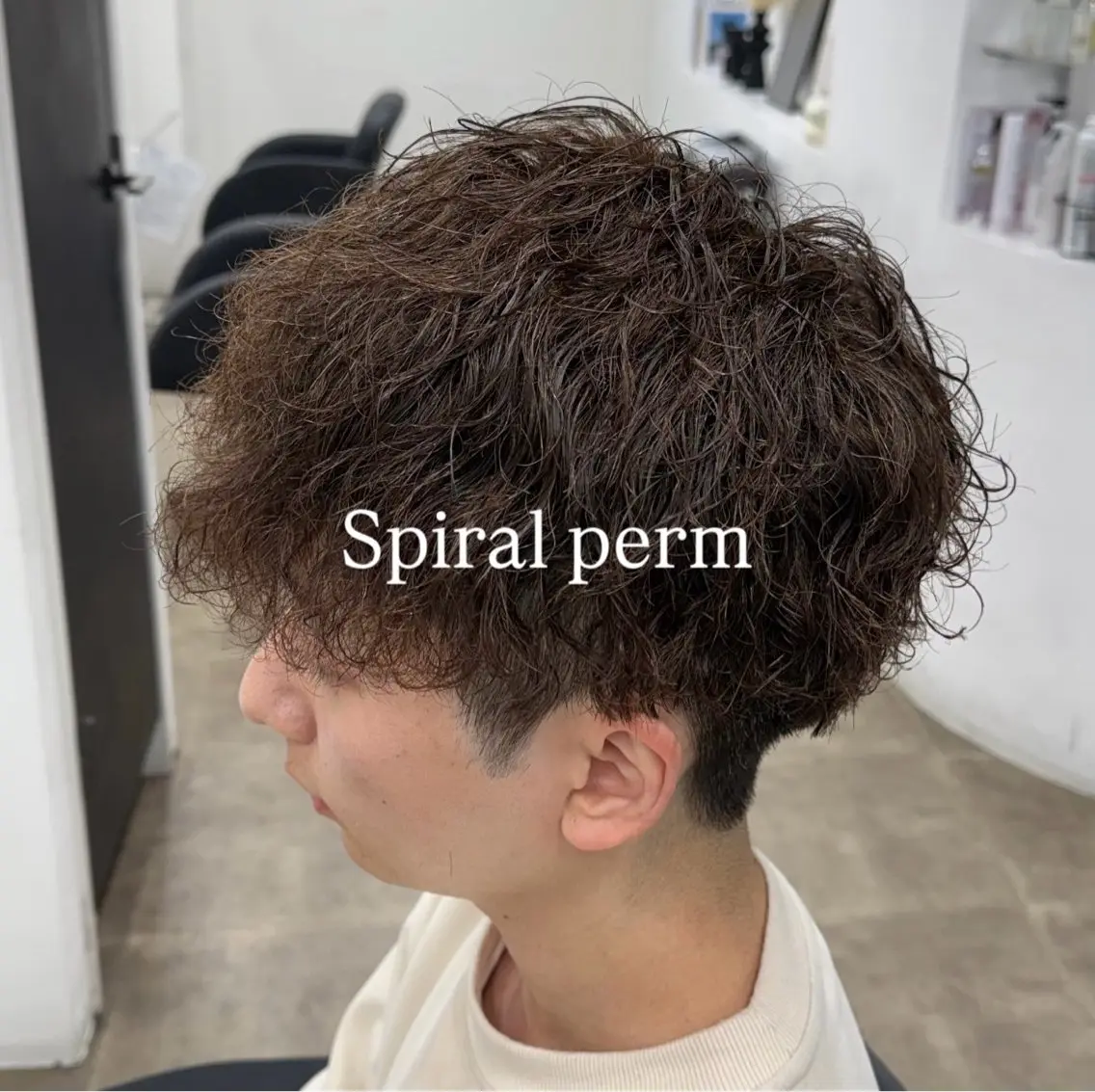 パーマ メンズ カット パーマ メンズ特化美容師 ◆ルナのヘアスタイル