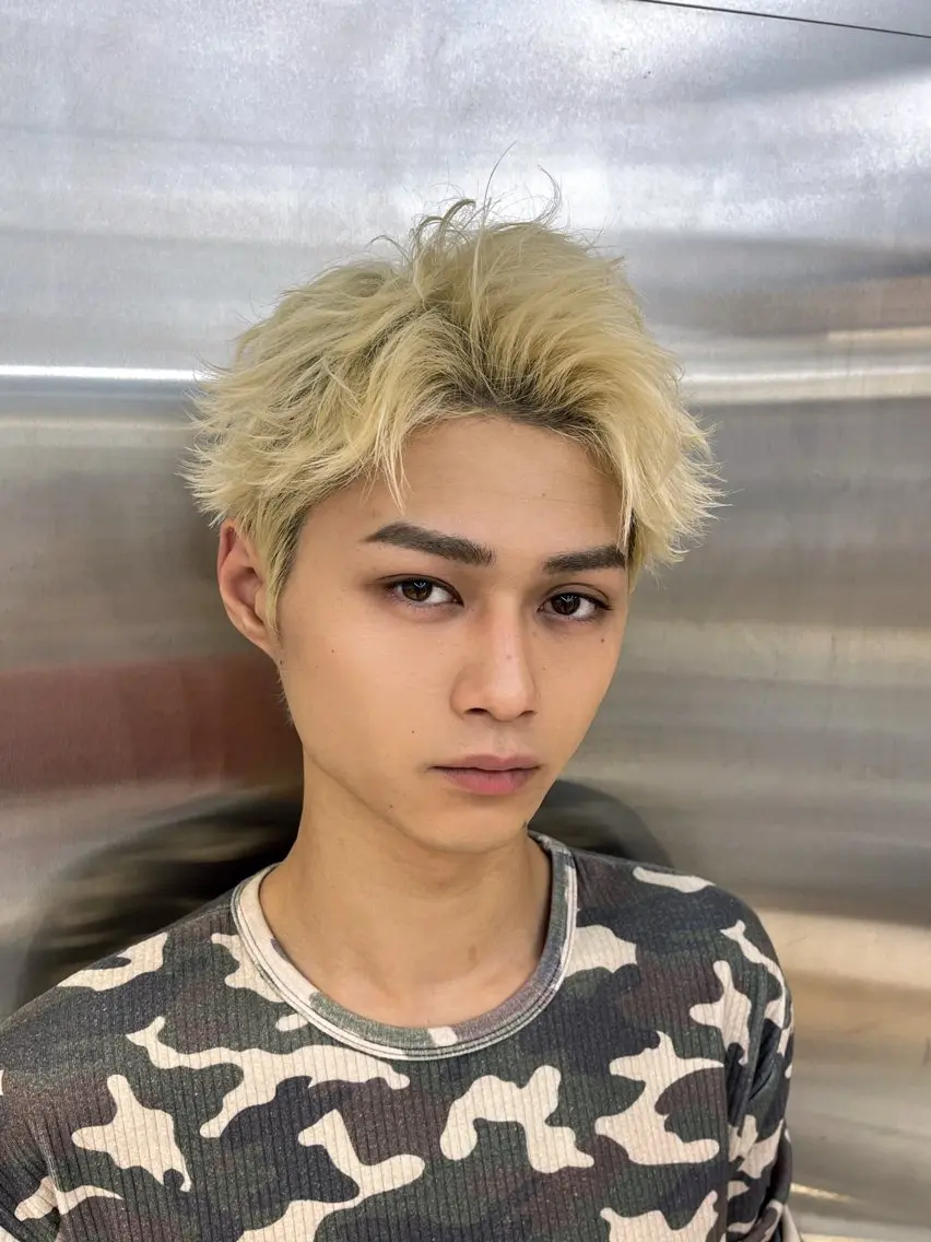 カラー メンズ メンズパーマＮｏ1 Taiyoのヘアスタイル